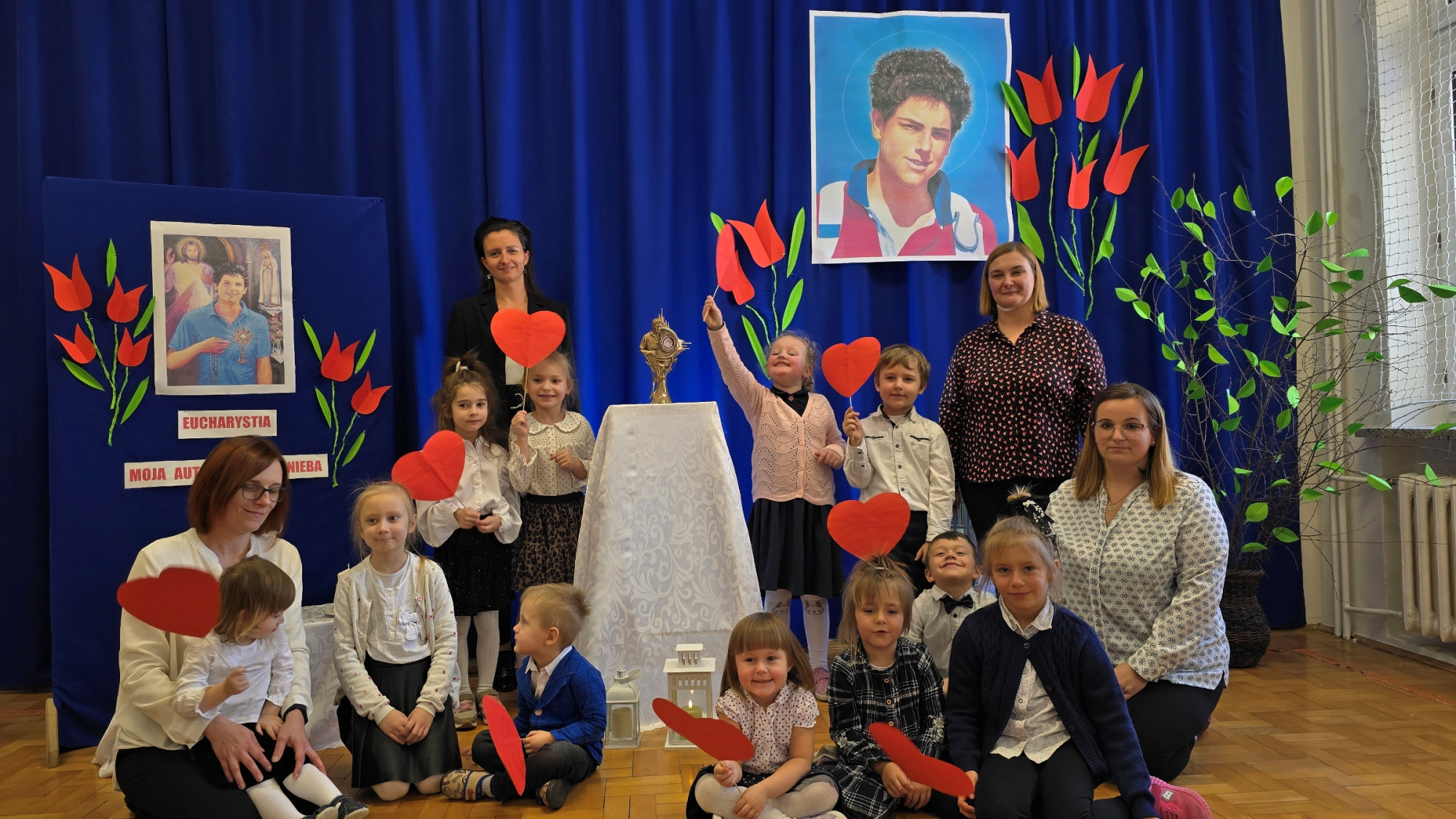 Relikwie bł. Carla w naszej szkole